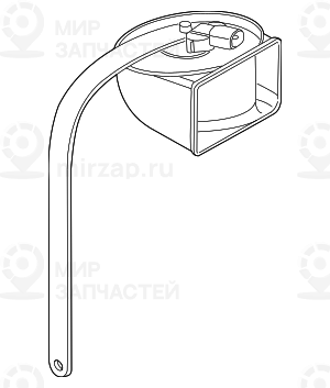 Фанфарн.звуковой сигнал ВЧ! заменен на 61337266391 BMW 61337173574