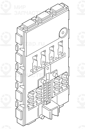 Эбу Body Domain Controller (Bdc) BMW 61355A589E4