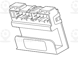 Ethernet-Switchbox BMW 61358706459