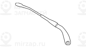 Рычаг стеклоочистителя сторона водителя BMW 61612990028
