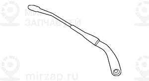 Рычаг стеклоочистителя сторона пассажира BMW 61617239520