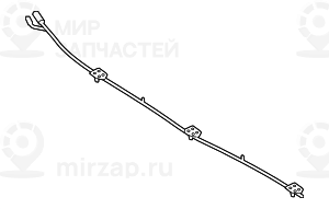 Цепь форсунок стеклоомывателя! заменен на 61667202027 BMW 61664448770