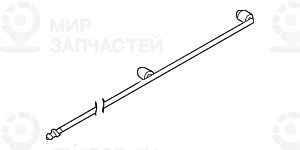 Шлангопровод стеклоомывателя BMW 61667201274