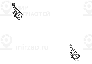 Форсунка П! заменен на 61677173852 BMW 61674286754