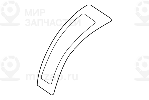 Боковой отражатель П BMW 63147185744