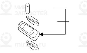 Светильник внутр./инд.осв. с подсветкой BEIGE BMW 63318369512