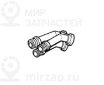 Соединительный фланец! заменен на 64118390697 BMW 64111393330