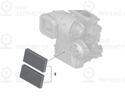 Микрофильтр BMW 64316835404