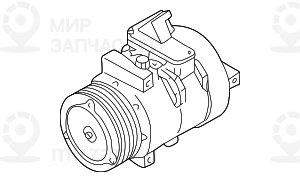 Компрессор кондиционера BMW 64526914370