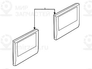 Монитор в задней части салона DVD TABLET BMW 65122160231