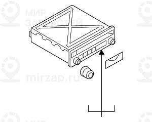 DVD-плеер! заменен на 65129165209 BMW 65129151054