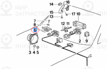 Запчасть BMW 65131379488