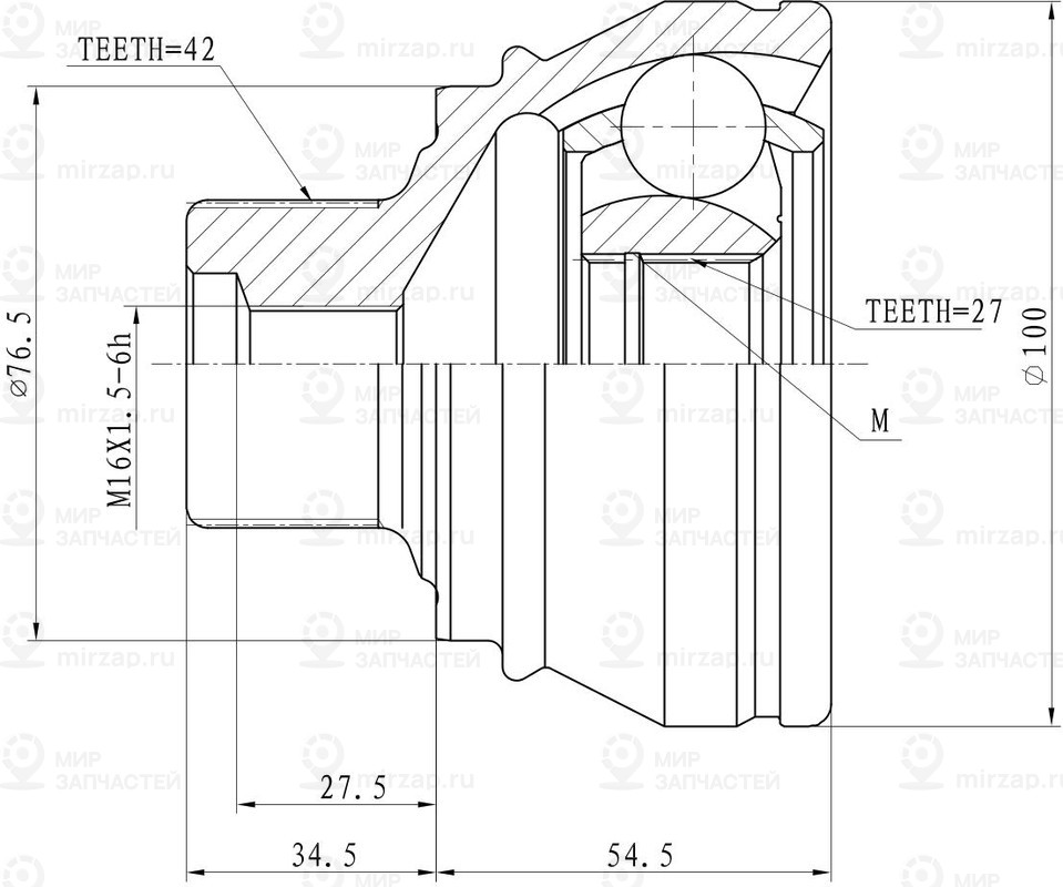 Запчасть GANZ GIK04053