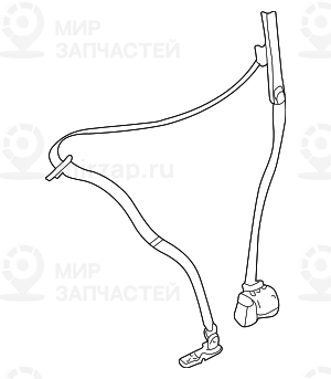 Ремень плеч. Л Пд с ограничит. натяж. BMW 72113448357