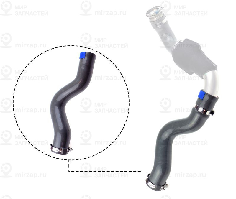 Трубка нагнетаемого воздуха GATES 090535