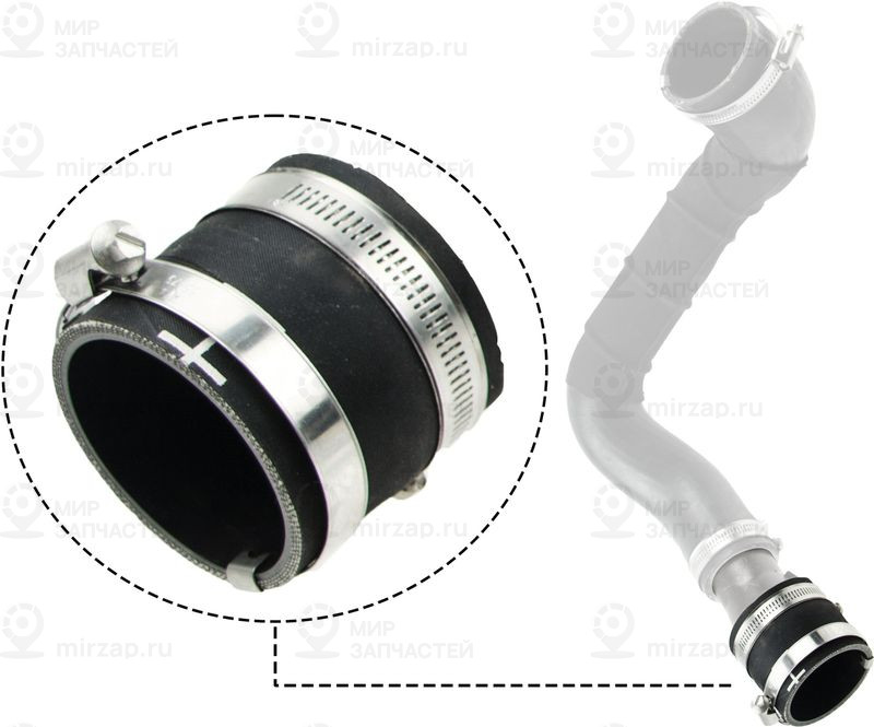 Трубка нагнетаемого воздуха GATES 090653