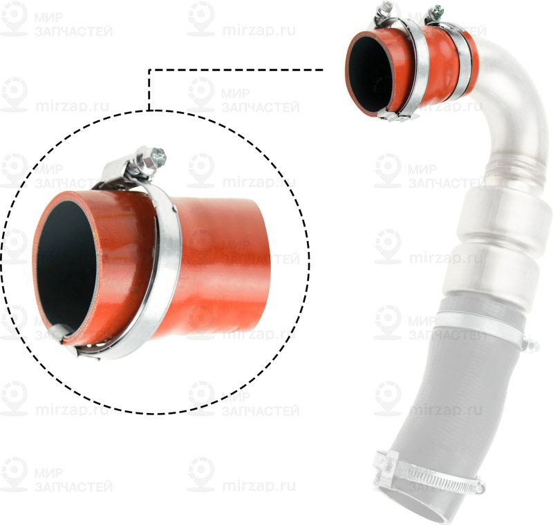 Трубка нагнетаемого воздуха GATES 090658