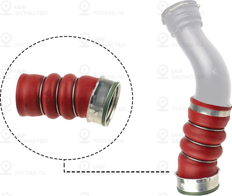 Трубка нагнетаемого воздуха GATES 090734