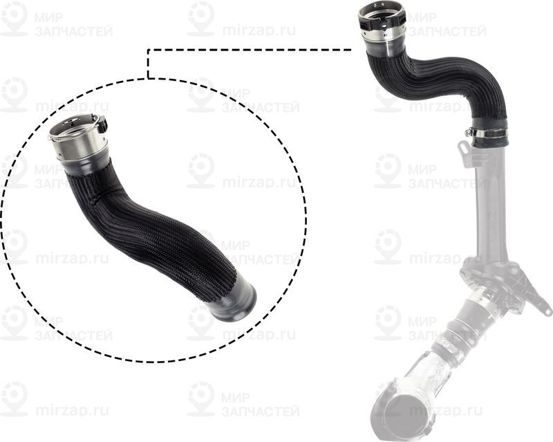 Трубка нагнетаемого воздуха GATES 090945