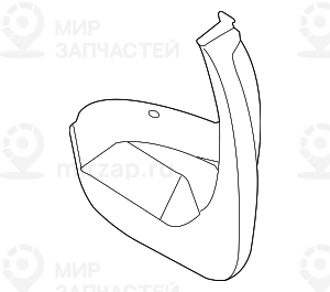 Комплект Брызговиков Зд BMW 82162333952