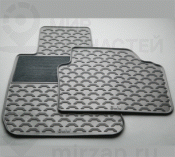 Комплект резиновых ковриков Зд SCHWARZ BMW 82559408541