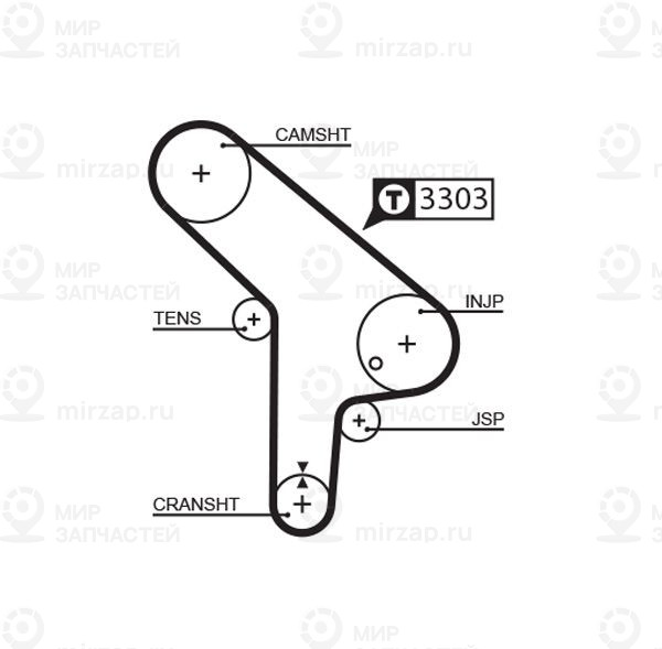 Запчасть GATES 5078