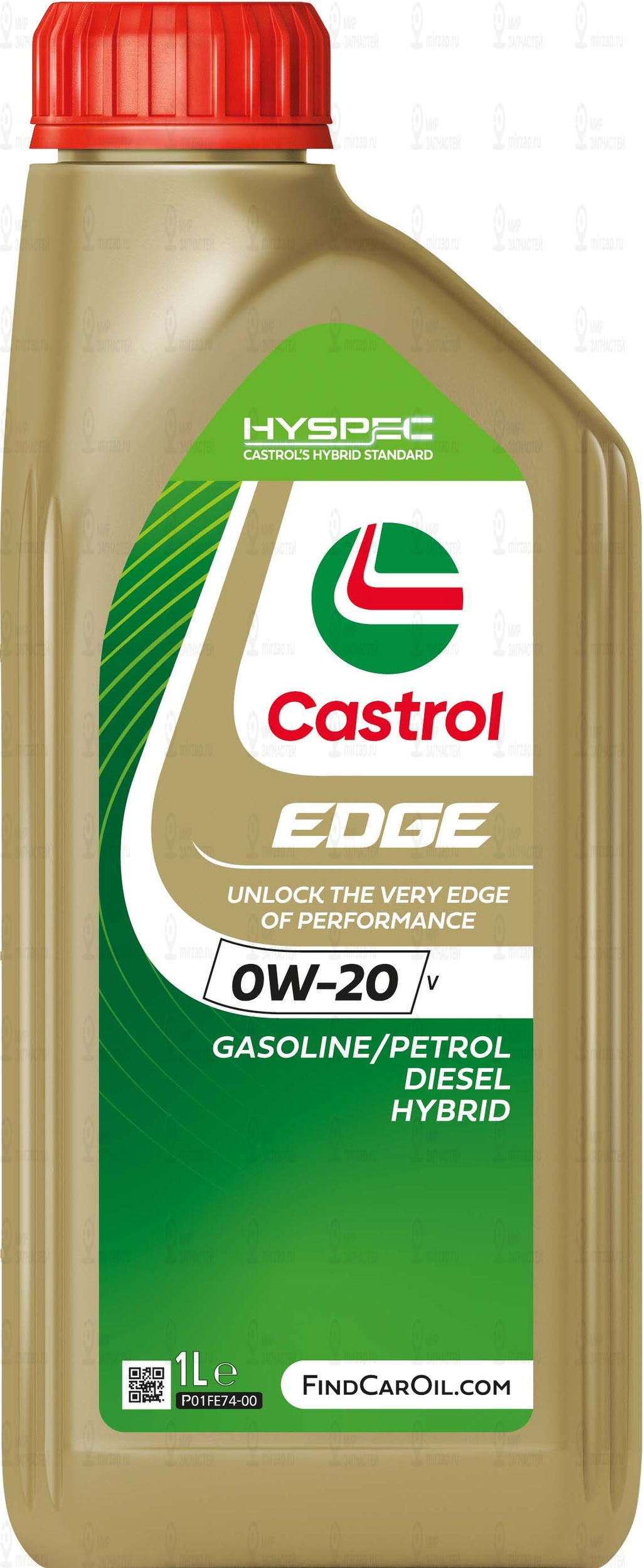 Масло Моторное Edge 0W-20 V 1Л CASTROL 15F706