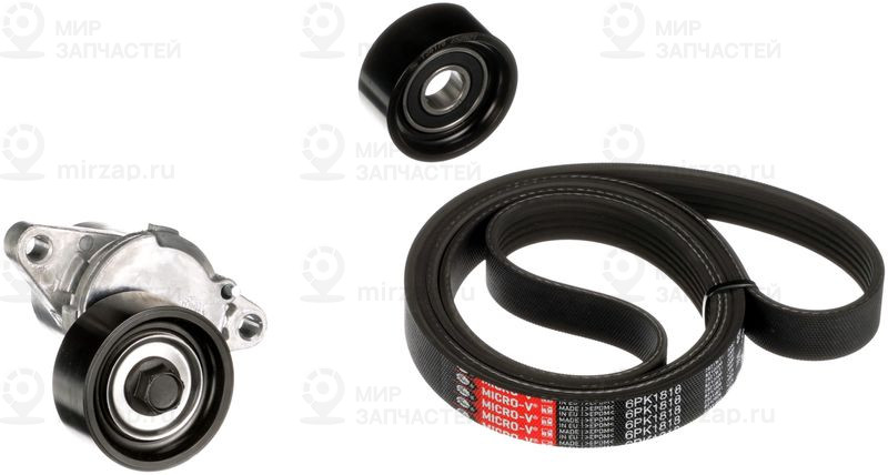 Поликлиновой ременный комплект GATES K016PK1818