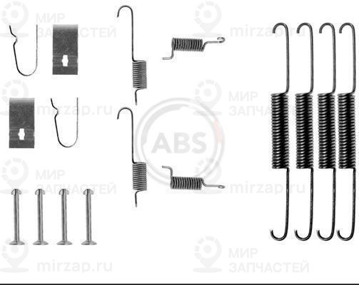 Комплектующие, тормозная колодка ABS 0664Q