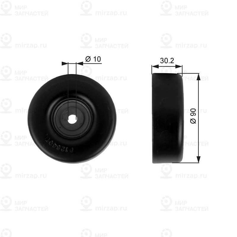 Паразитный / ведущий ролик, поликлиновой ремень GATES T38042