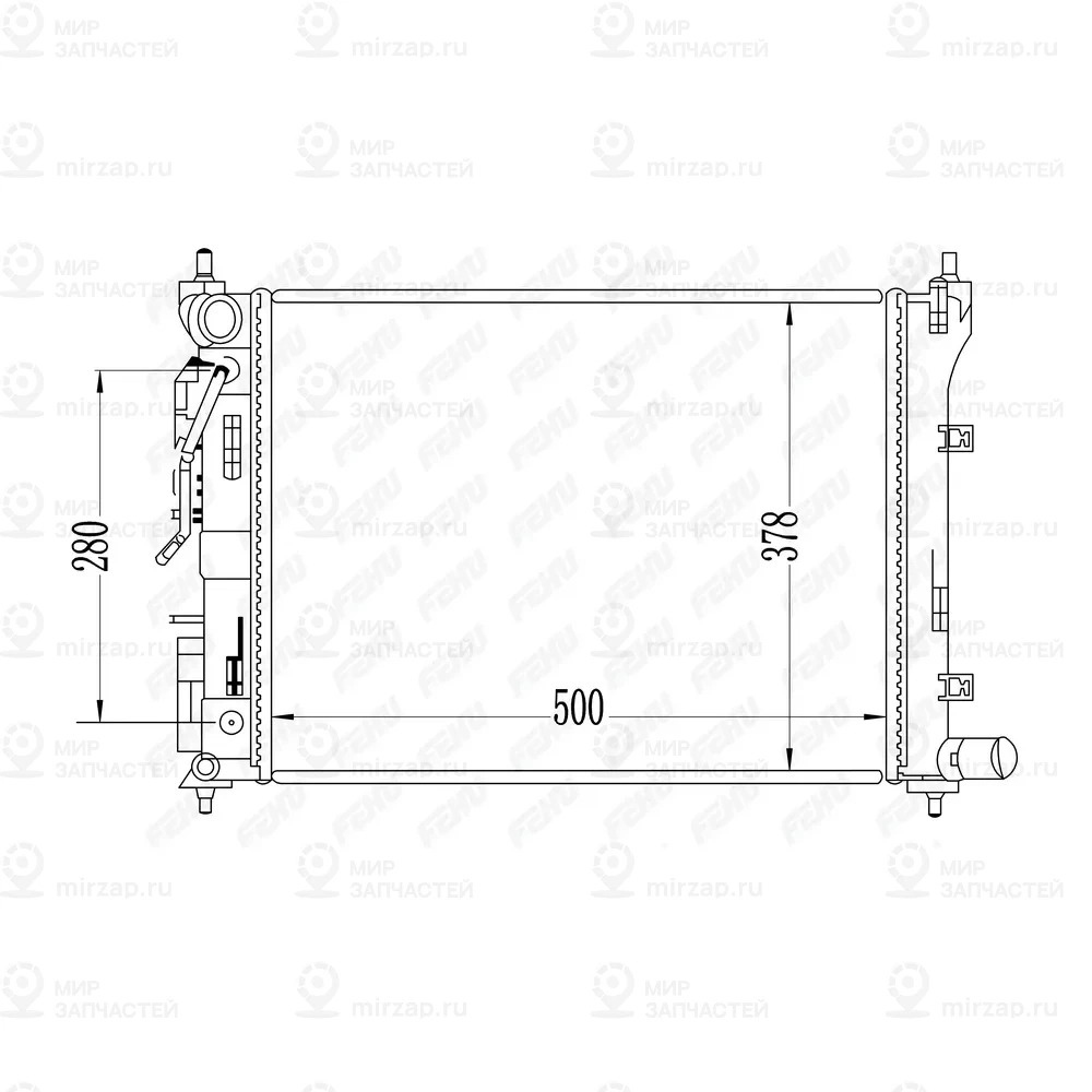 Запчасть FEHU FRC1397M
