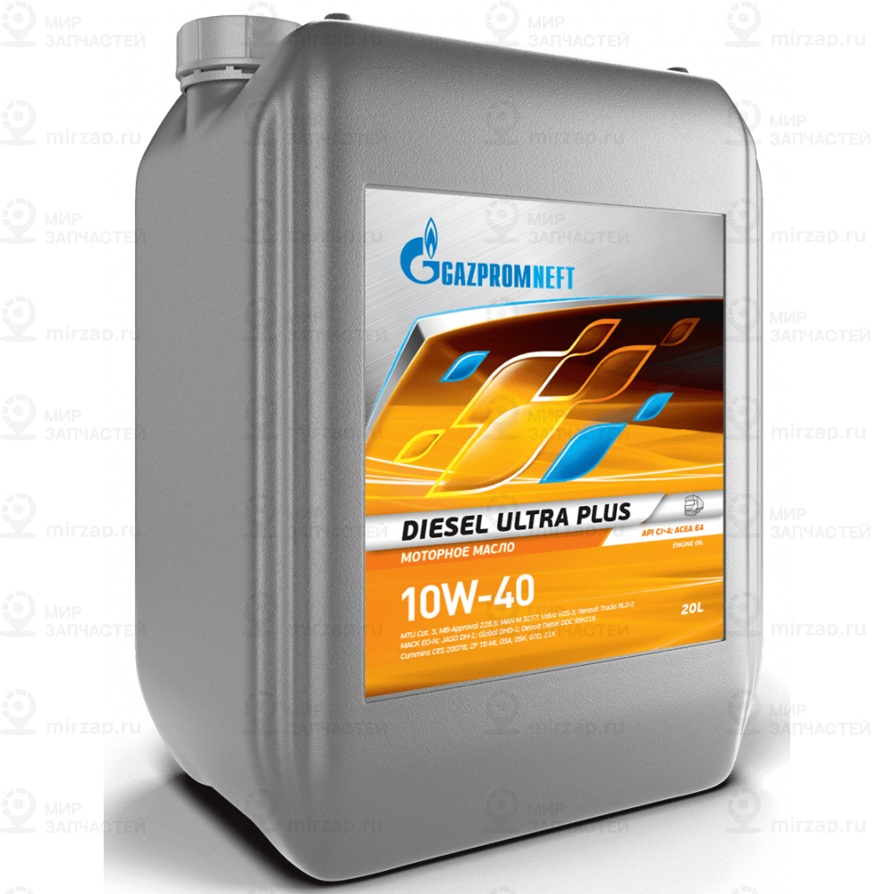 253130025_Масло Gazpromneft Diesel Ultra Plus 10W40 20Л GAZPROMNEFT 253130025
