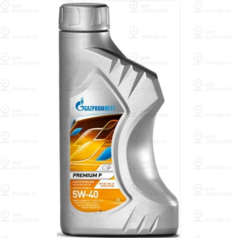Масло Моторное Gazpromneft Premium P 5W-40 Синтетическое 1 Л 253140702 GAZPROMNEFT 253140702