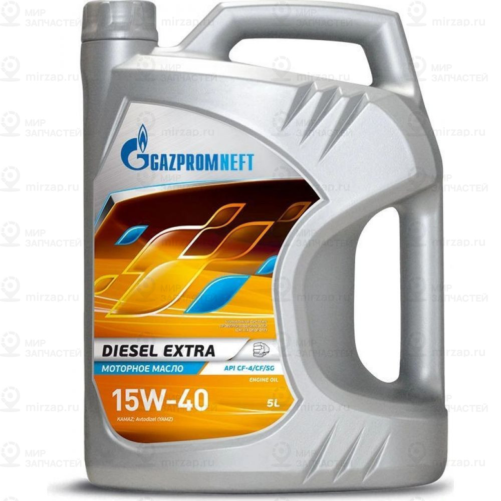 Масло Моторное Gazpromneft Diesel Extra 15W-40 Минеральное 5 Л 253142113 GAZPROMNEFT 253142113