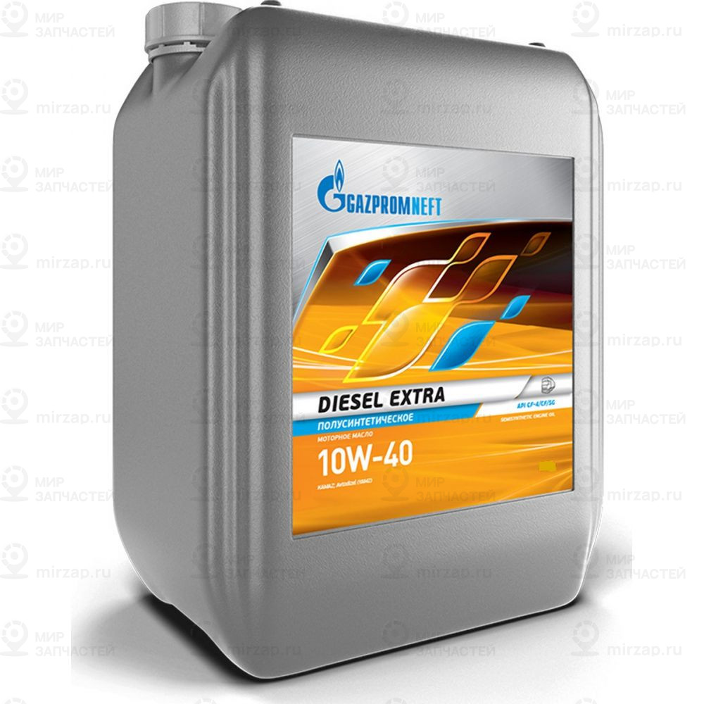 Масло Моторное Gazpromneft Diesel Extra 10W-40 Полусинтетическое 10 Л 253142306 GAZPROMNEFT 253142306