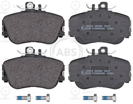 Комплект тормозных колодок, дисковый тормоз ABS 36838