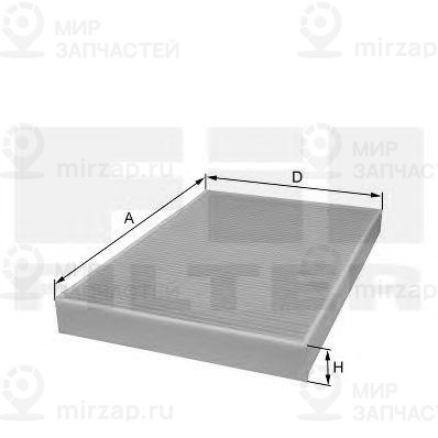 Запчасть FIL FILTER HC7071