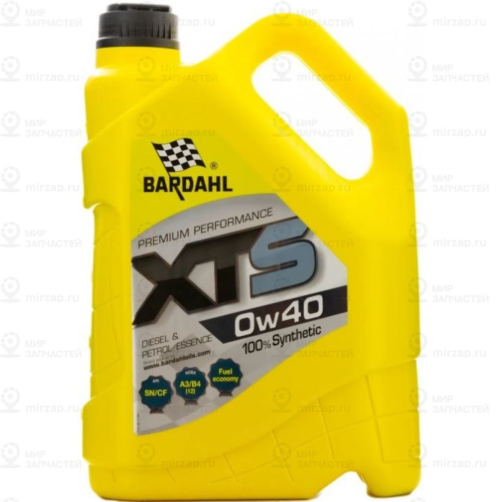 Xts 0W40  5Л, Синт.мотор.масло
 Bardahl 36143