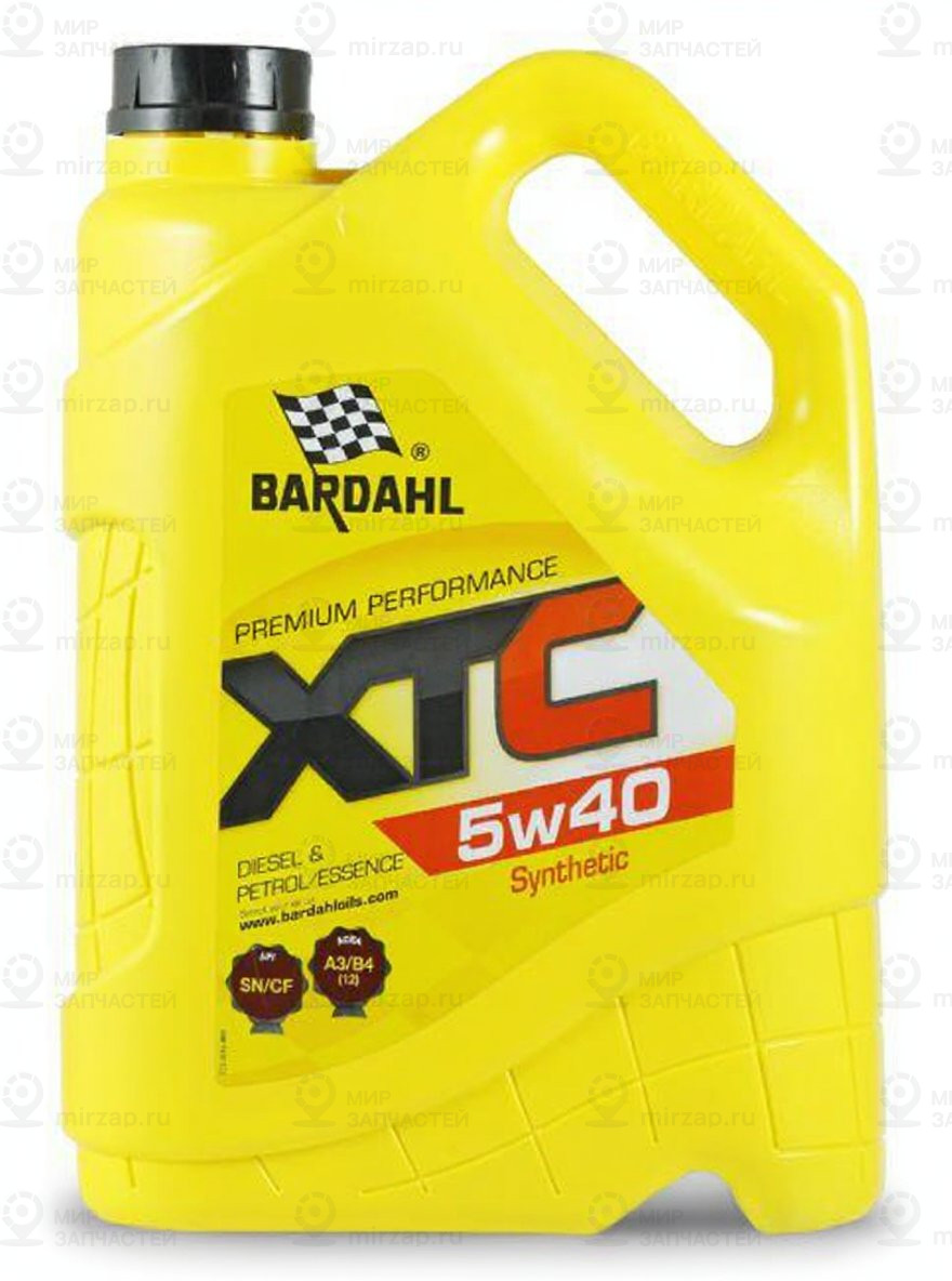 Масло Моторное Xtc 5W40  5L
 Bardahl 36163
