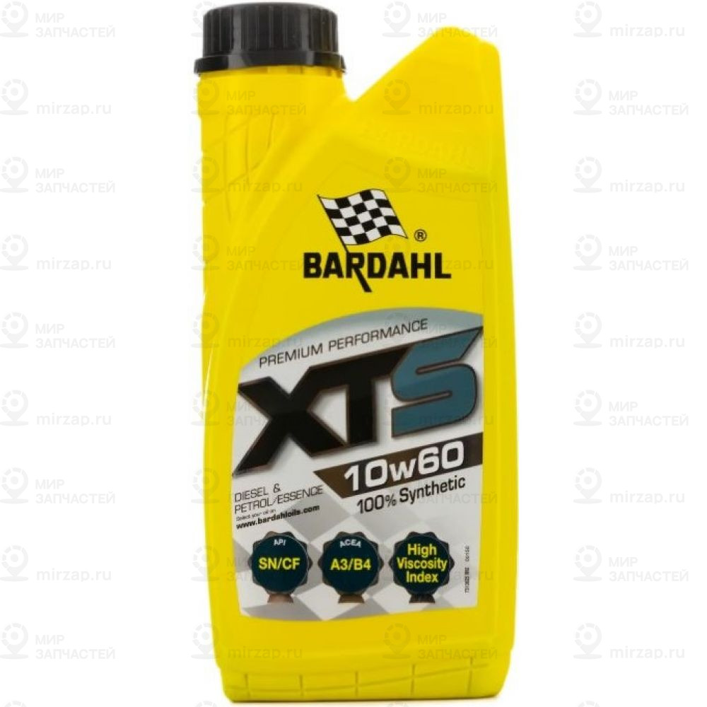 Xts 10W60  1Л, Синт.мотор.масло
 Bardahl 36251