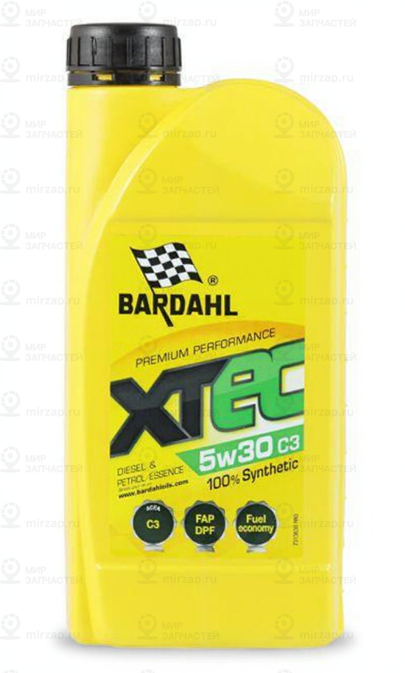 Масло Моторное Xtec 5W30  1L
 Bardahl 36301
