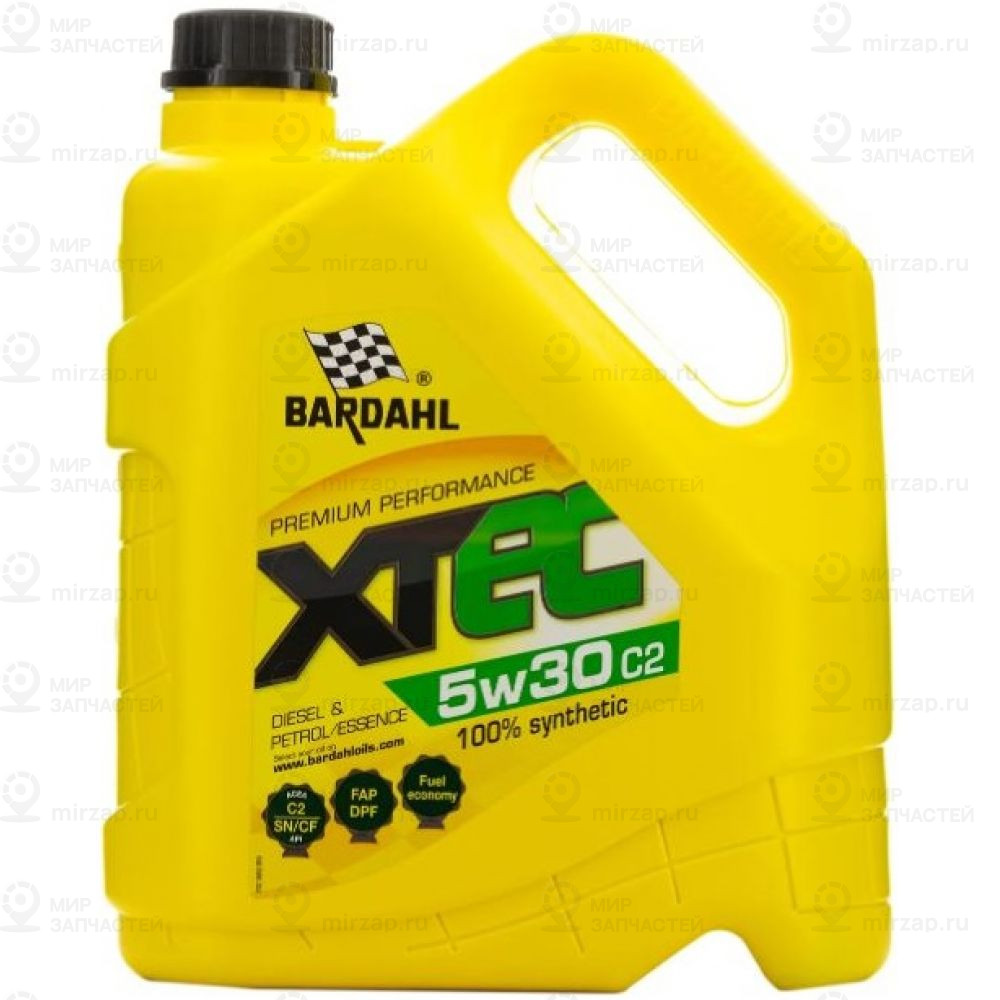 Масло Моторное Синт. 5W30 Xtec C2 Sn/Cf 4L
 Bardahl 36532
