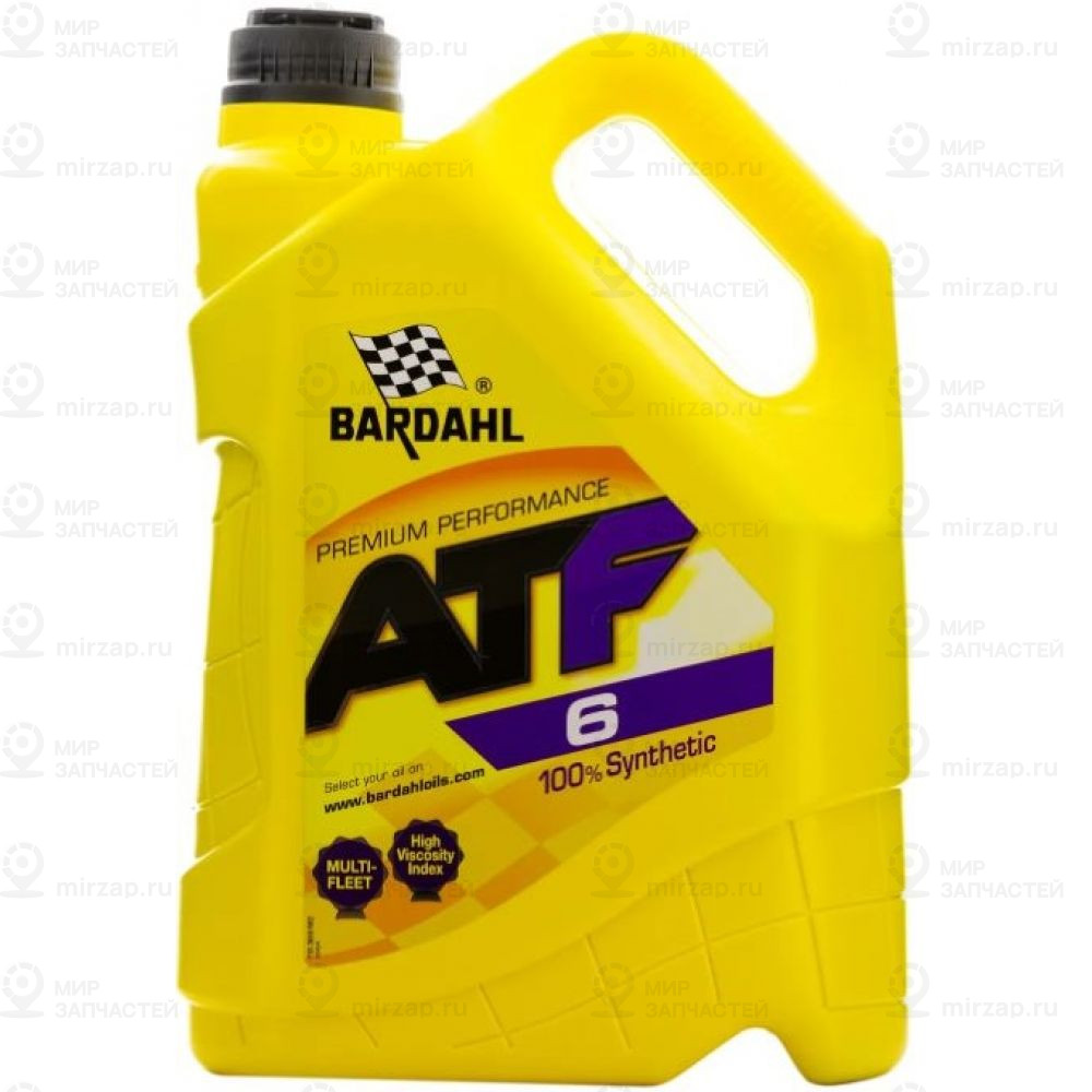 Atf Vi  5Л, Жидкость Для Автоматических Трансмиссий
 Bardahl 36593