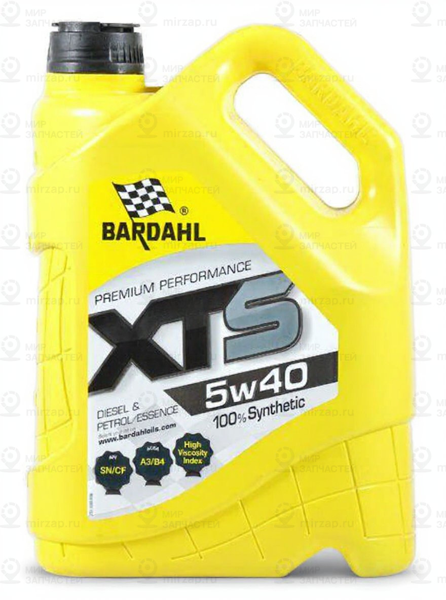 Масло Моторное Синтетическое Xts 5W40 5L
 Bardahl 36893