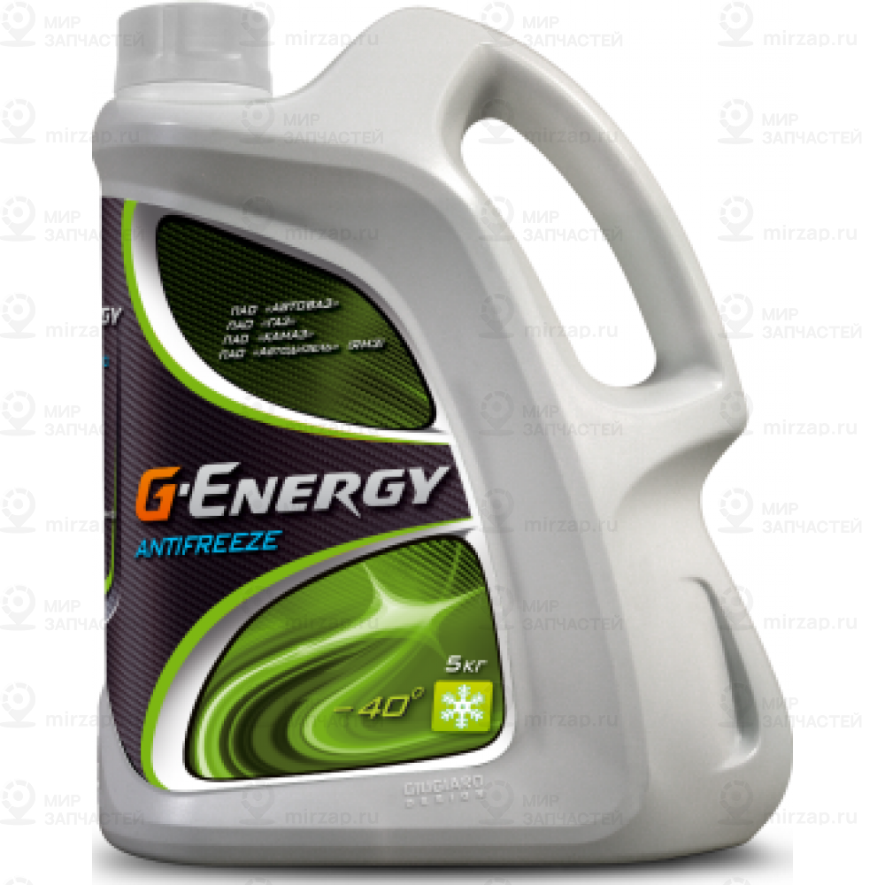 Антифриз G-Energy 40 G11 Готовый -40C Сине-Зеленый 5 Л 2422210126
 G-ENERGY 2422210126