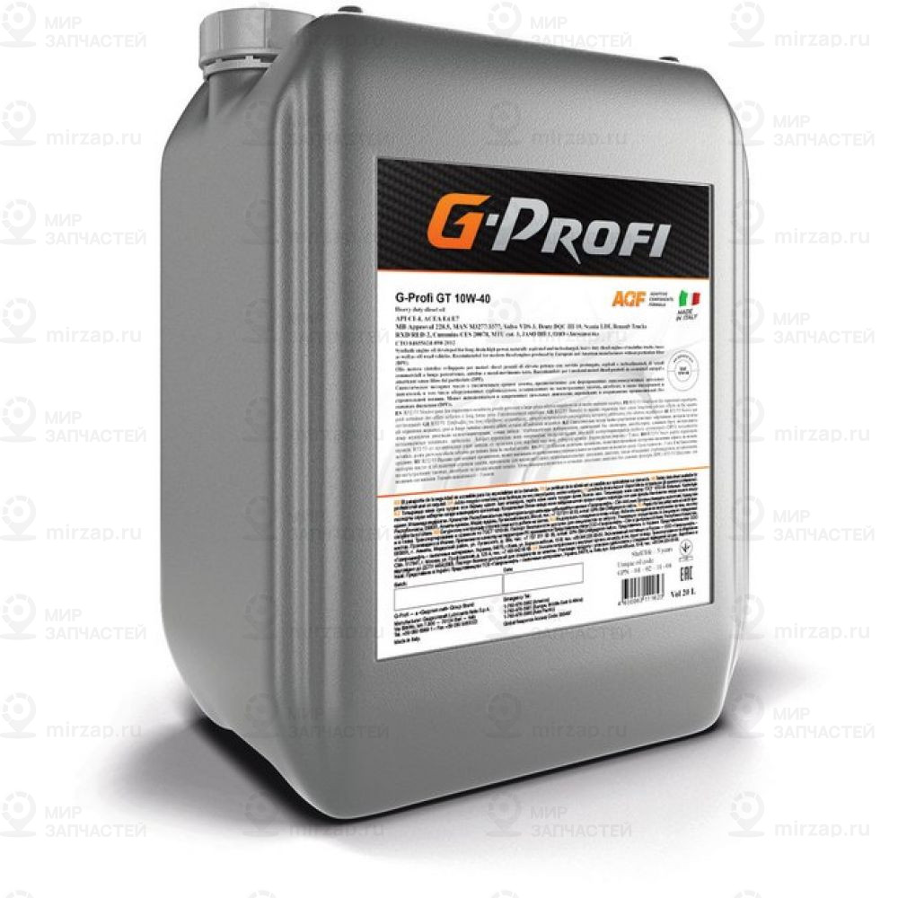 Масло G-Energy G-Profi Gt 10W-40 20Л G-Energy 253130026 G-ENERGY 253130026