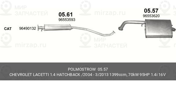 Запчасть GIEFFE 0557