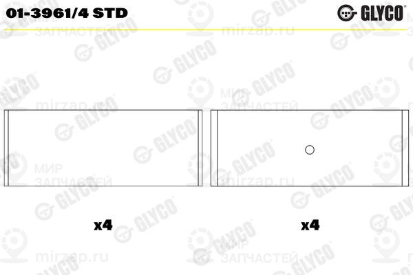 Запчасть GLYCO 0139614STD
