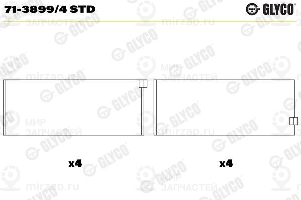 Запчасть GLYCO 7138994STD
