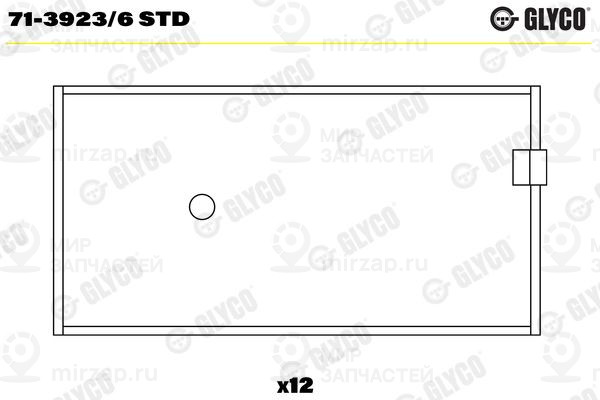 Запчасть GLYCO 7139236STD